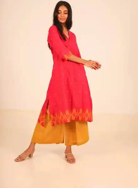 Pink Yarrow Kurta Set